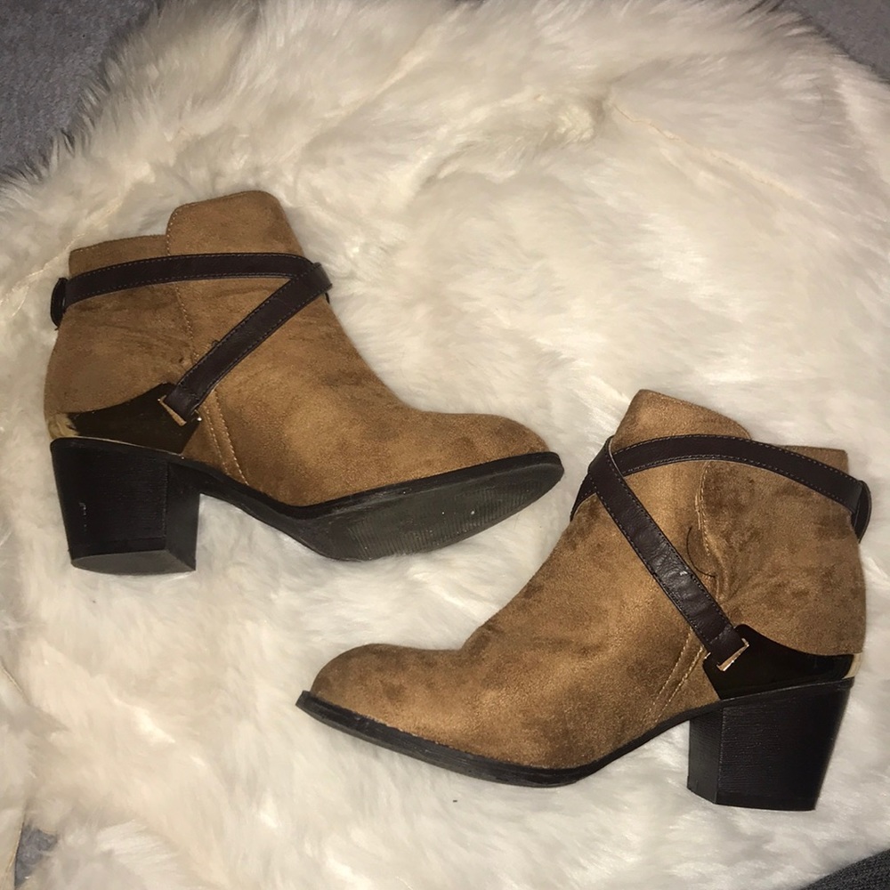 Suede Booties - Picture 3 of 3